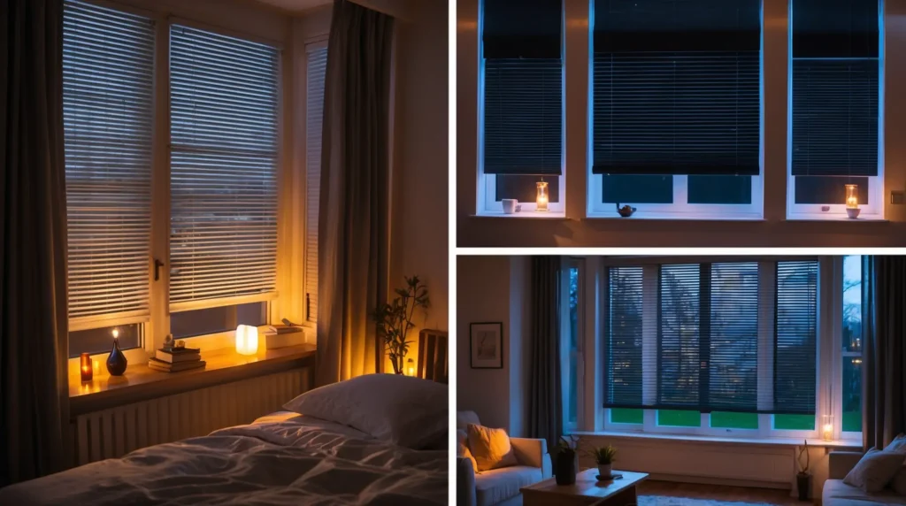 Which Way Should Blinds Face at Night for Maximum Privacy