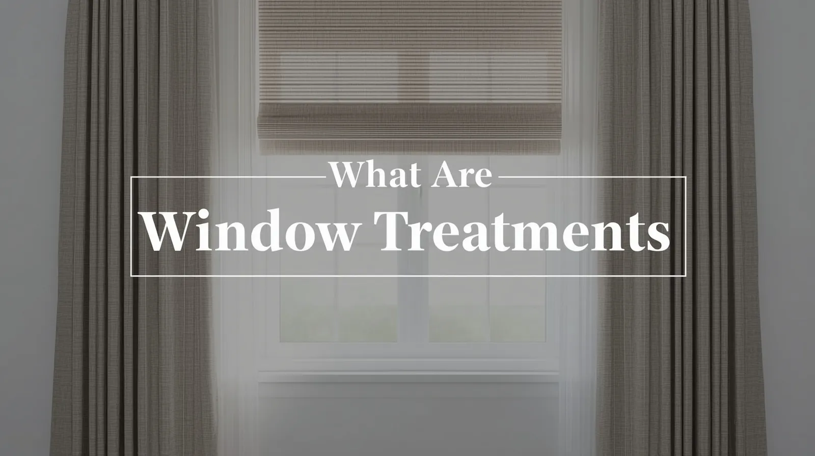 what are window treatments