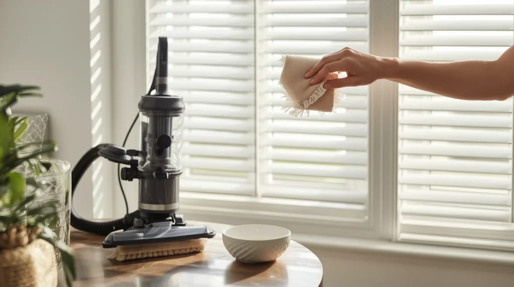 Quick Routine for Cleaning Plantation Blinds