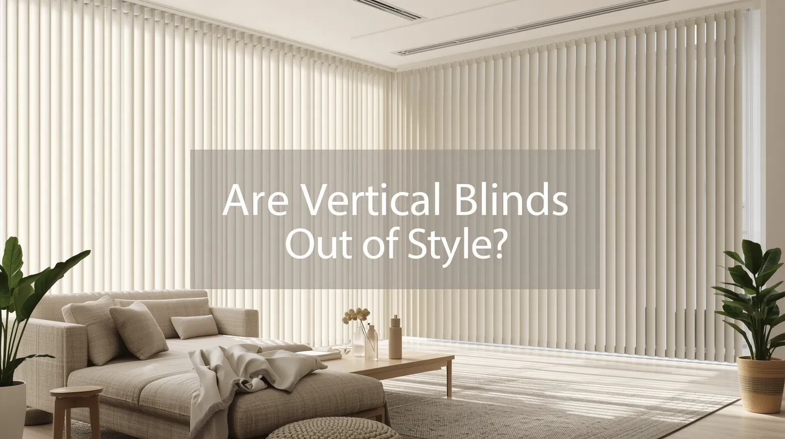 are vertical blinds out of style