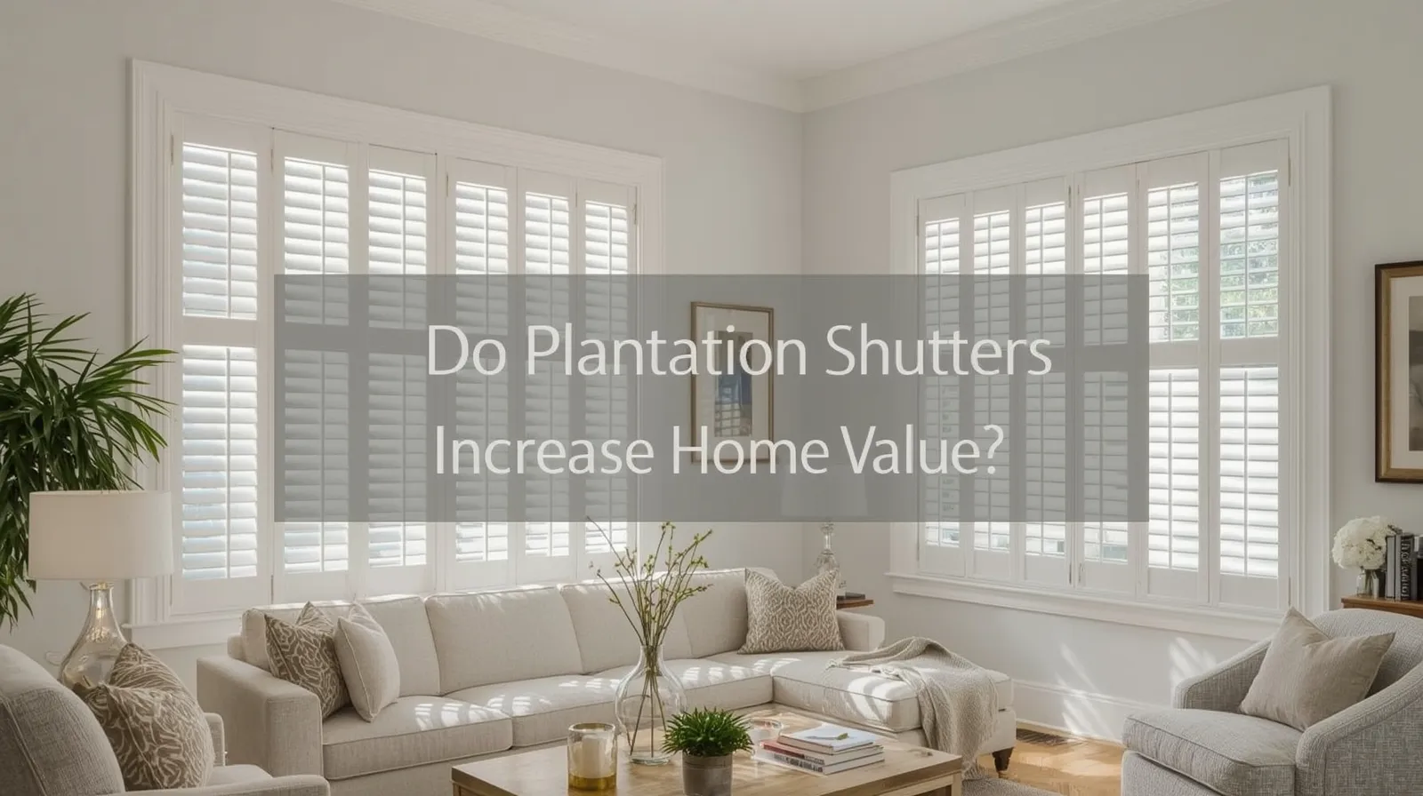 Do plantation shutters increase home value