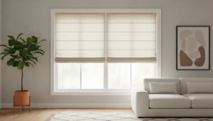Outside Mount Roman Shades, Professional Installation Guide