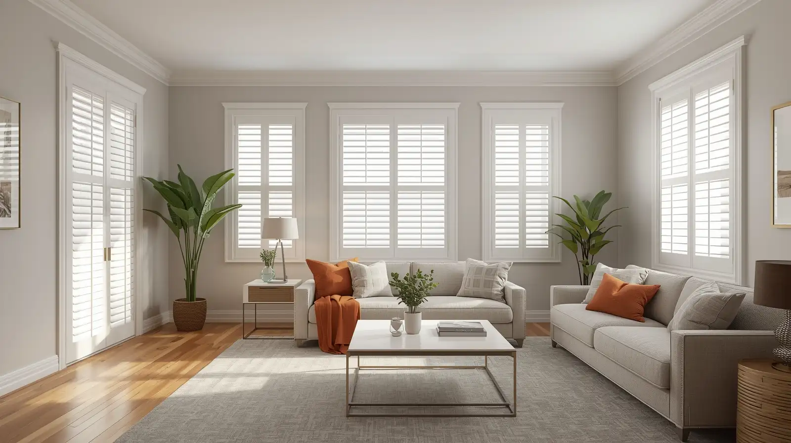 Plantation Shutters for Windows Interior